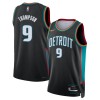 NBA Mænd Trøje Detroit Pistons Ausar Thompson 2025-26 Nike City Edition Sort Swingman NBA Mænd Trøje Detroit Pistons Ausar Thompson 2025-26 Nike City Edition Sort Swingman